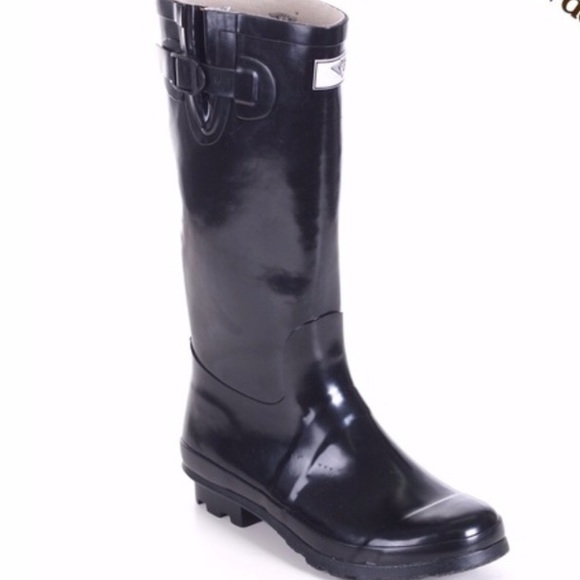 Shoes - Rain boots black forever young